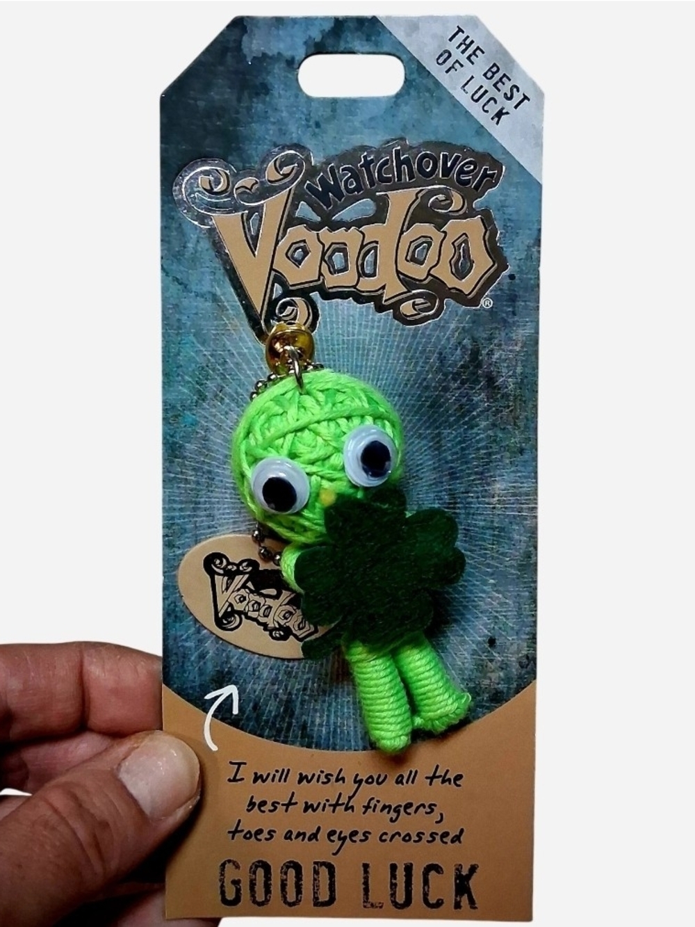 Watchover Voodoo Good Luck Keychain Collectible NEW